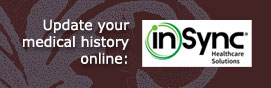 Update your medical history online